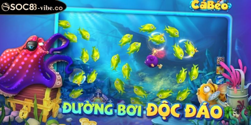 Bắn Cá Béo Soc88 – Săn Sinh Vật Siêu To Chốt Deal Ngập Ví 3 Những điểm độc đáo làm nên sức hút của game